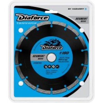 510180 Диск алмаз. сух.рез 180х22,23х7,5х2.2мм DIAFORCE SEGMENT BASIC