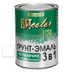 ВИТ Грунт-эмаль по ржавчине 3 в 1 белая color 5кг.(3)