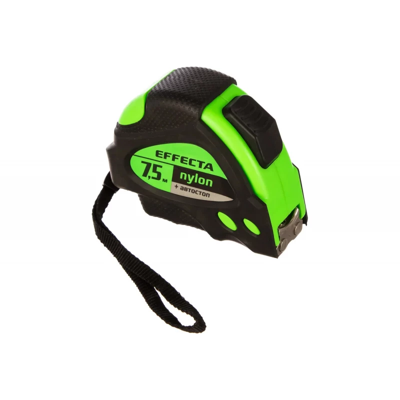 587525 Рулетка Effecta Nylon -7,5м/25мм с магнит.,автостоп,лентой нейлон (6)