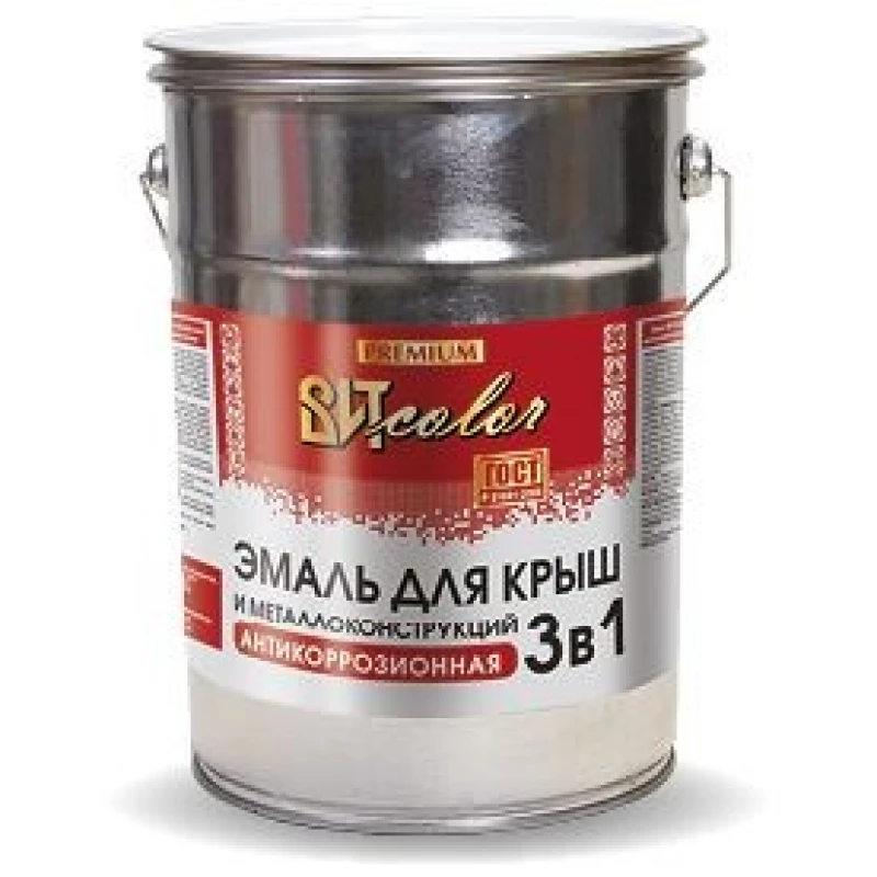 ВИТ Эмаль д/крыш синяя ПФ 115 color 20 кг.