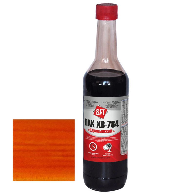 ВИТ Лак ХВ-784 клен 0,5л