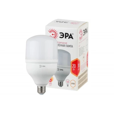 Лампа светодиодная  ЭРА LED smd POWER 20W-2700-E27
