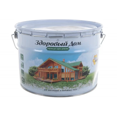 Здоровый Дом деревозащитное ср-во Еловая зелень 10л Л-С