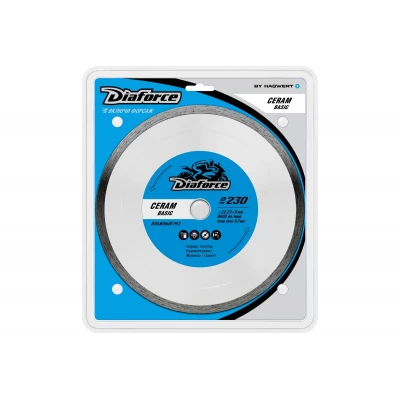 513230 Диск алмаз 230х22,23х5х2,2мм DIAFORCE SEGMENT BASIC влажный рез