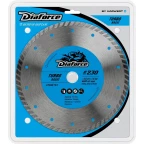 511230 Диск алмазный DIAFORCE TURBO BASIC 230х22,23х7,5x2,4 мм сухой рез