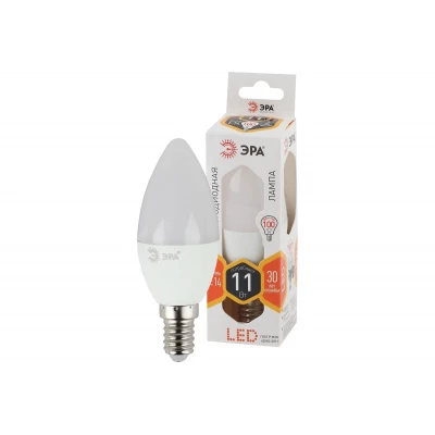 Лампа светодиод ЭРА LED smd B35-11w-827-E14