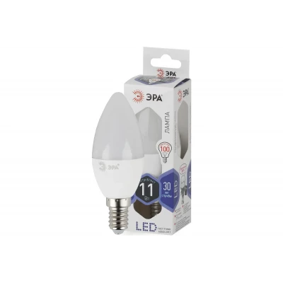 Лампа светодиод ЭРА LED smd B35-11w-860-E14