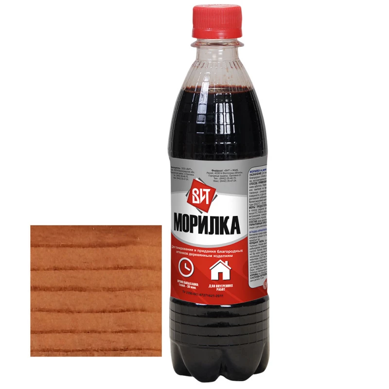 ВИТ Морилка клен 0,5 л  (ПЭТ)(20)
