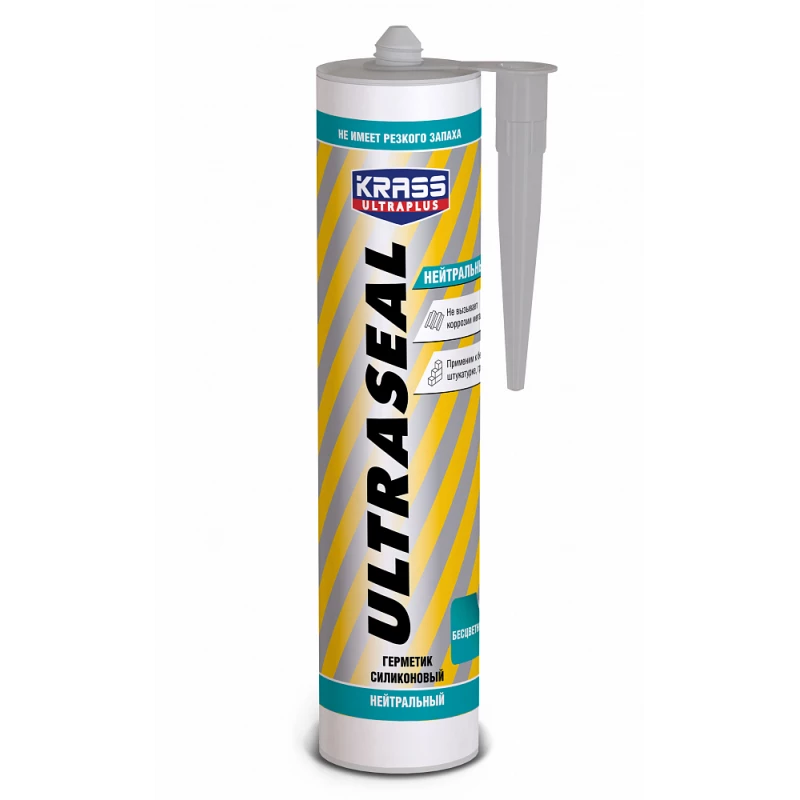 Герметик силикон KRASS Ultraseal нейтральный Бесцв 260(12) ЛС