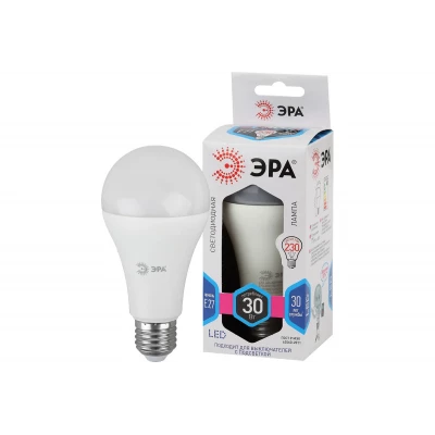 Лампа светодиод ЭРА LED smd A65-30w-840-E27(груша нейтральный белый свет)