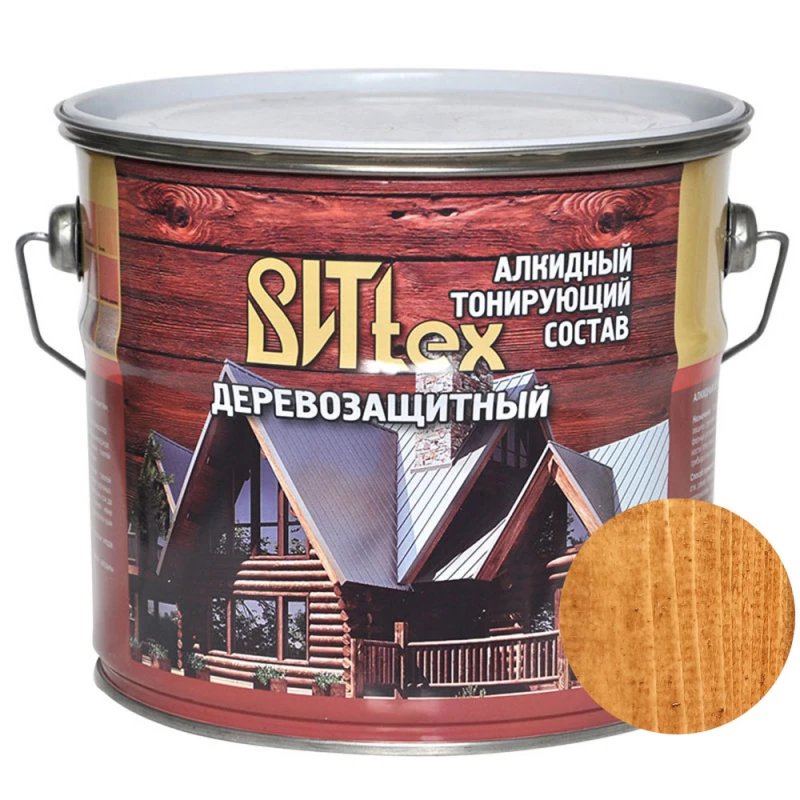 ВИТ Деревозащитный состав ВИТЭКС дуб 2,7кг(3)