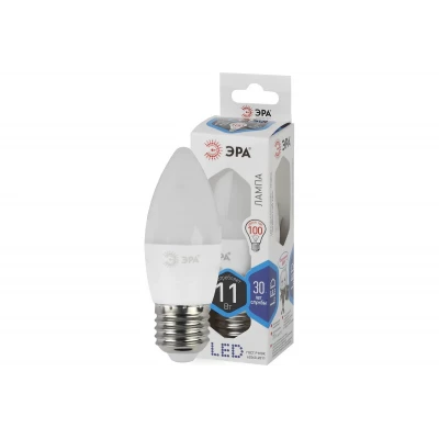 Лампа светодиод ЭРА LED smd B35-11w-840-E27