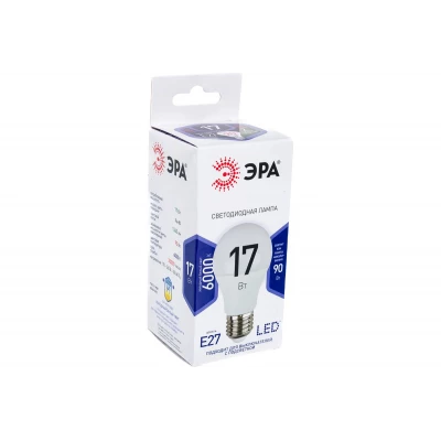 Лампа светодиод ЭРА LED smd A60-17W-860-E27