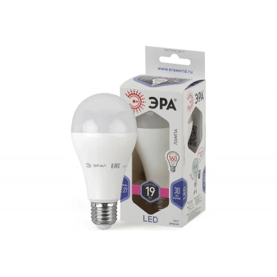 Лампа светодиод ЭРА LED smd A65-19W-860-E27