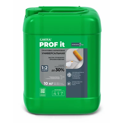 Грунт акриловый универсальный Лакра PROF IT 10кг Л-С