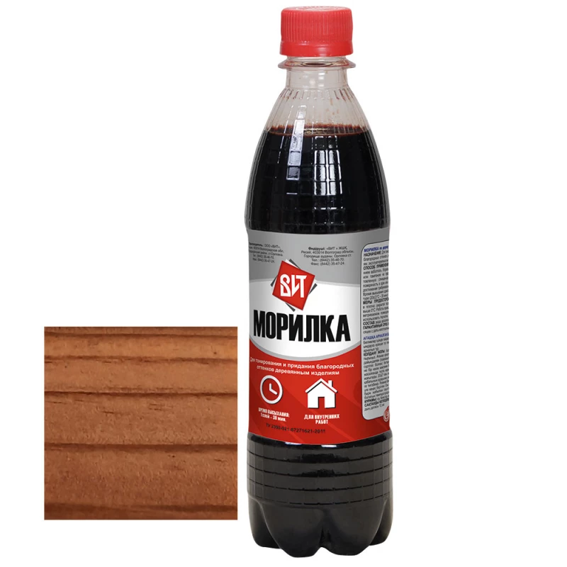 ВИТ Морилка дуб 0,5 л  (ПЭТ)(20)