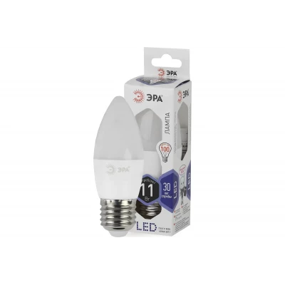 Лампа светодиод ЭРА LED smd B35-11w-860-E27