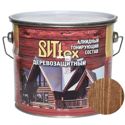 ВИТ Деревозащитный состав ВИТЭКС каштан 2,7кг(3)