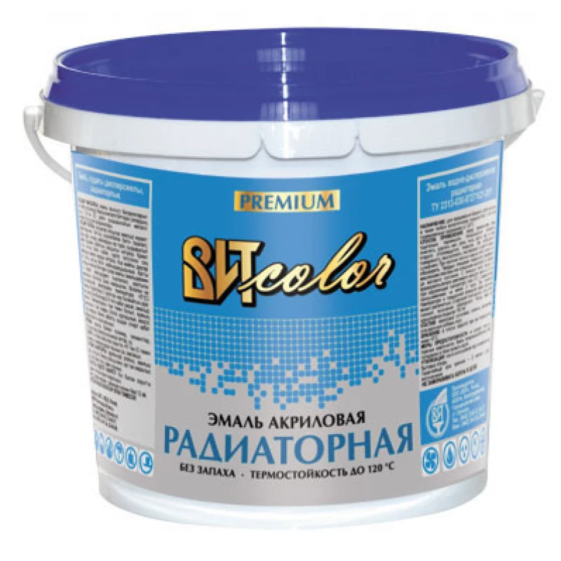 ВИТ Эмаль д/радиаторов в/д 1,9 кг.