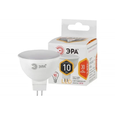 Лампа светодиод ЭРА LED smd MR16-10w-827-GU5.3