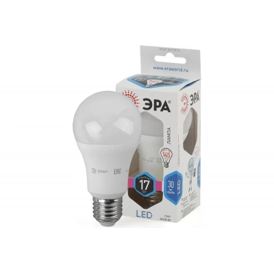 Лампа светодиод ЭРА LED smd A60-17W-840-E27