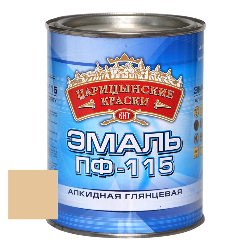 ВИТ Эмаль бежевая ПФ 115   0,8 кг.(14)