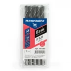 461090 Сверло по металлу, ЦХ,  9,0 x125 мм, HSS-R, 5шт/уп, RENNBOHR BASIC PROM