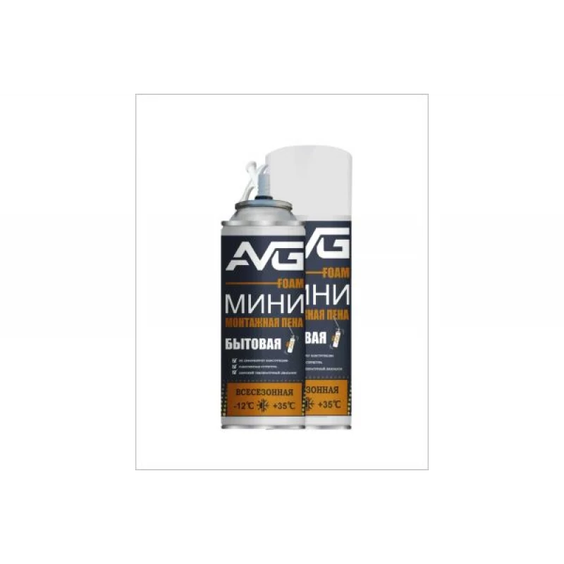 AVG mini Монтажная пена всесезонная 300 мл