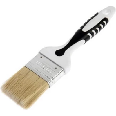 880-075 Кисть пл. "Black White унив." 75х15мм,светл смеш щетина (12шт/72уп) DECOR 2К